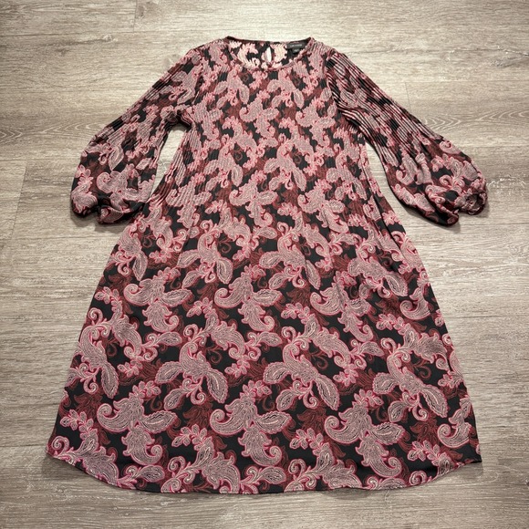J. Jill Dresses & Skirts - J Jill Dress Women XS Paisley Business Sheath Balloon Sleeve Wearever Collection